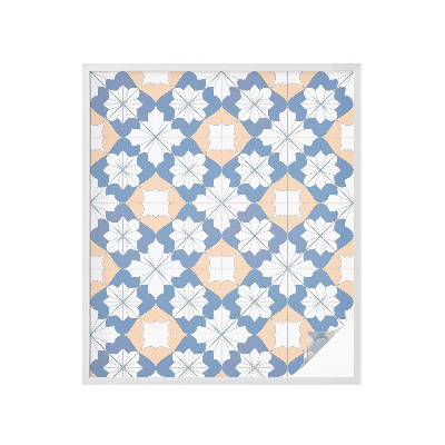 Vinduesfolie med mønster til afskærmning Symmetriske mønstre