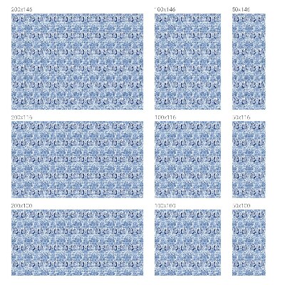 Vinduesfolie med mønster til afskærmning Blomsterfugl