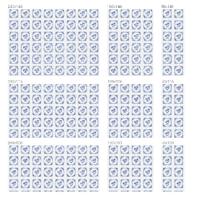 Vinduesfolie mod indkig med glasmaleri Delikate blomster