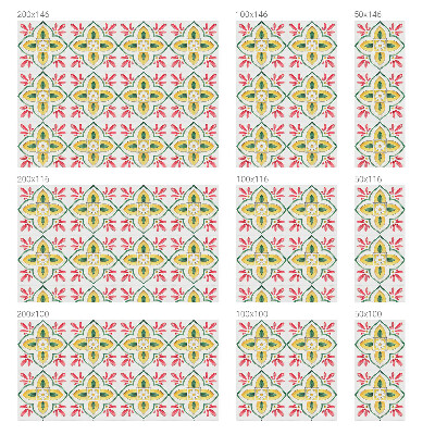 Dekorationsfolie til vindue mod indkig Blomsterornament