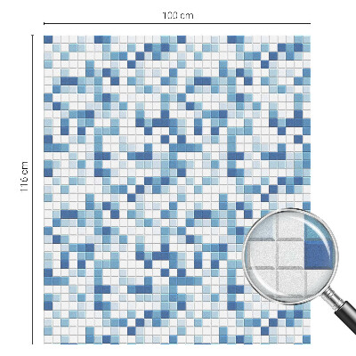 Selvklæbende vinduesfolie Flisespil