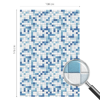Selvklæbende vinduesfolie Flisespil