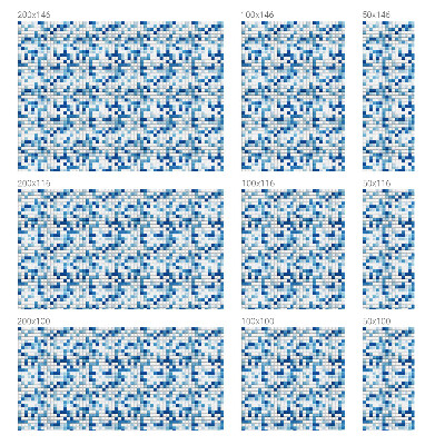 Selvklæbende vinduesfolie Flisespil