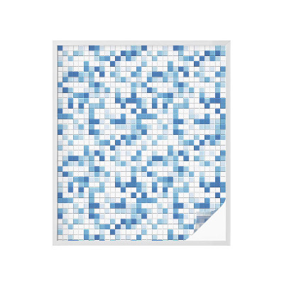 Selvklæbende vinduesfolie Flisespil