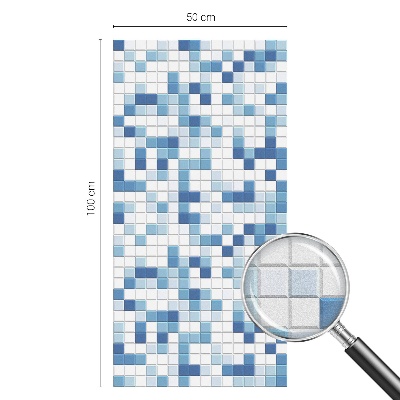 Selvklæbende vinduesfolie Flisespil