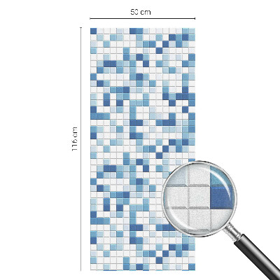 Selvklæbende vinduesfolie Flisespil