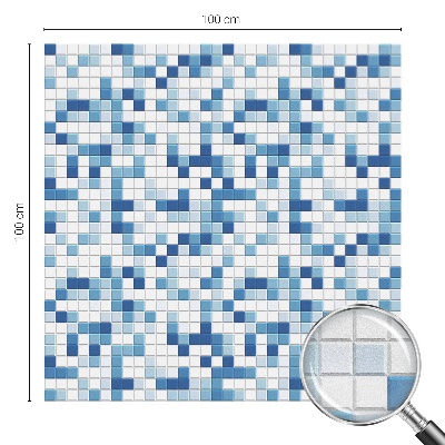Selvklæbende vinduesfolie Flisespil