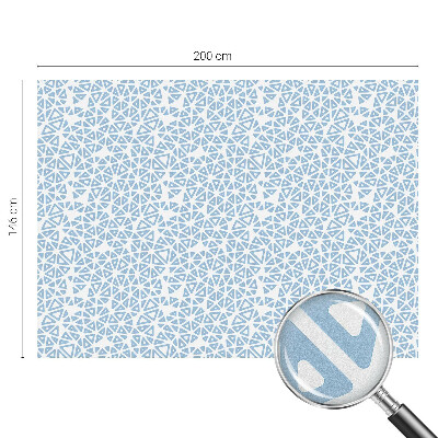 Dekorationsfolie til vindue mod indkig Geometriske mønstre