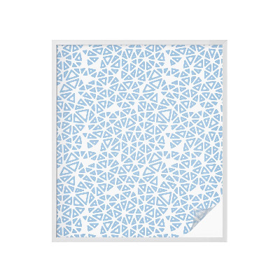 Dekorationsfolie til vindue mod indkig Geometriske mønstre