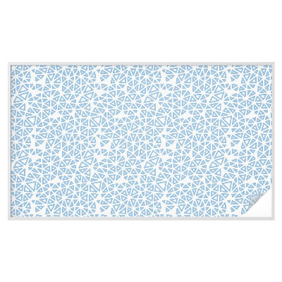 Dekorationsfolie til vindue mod indkig Geometriske mønstre