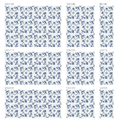 Selvklæbende vinduesfolie Blomsterornament