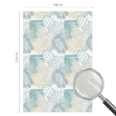 Dekorationsfolie til vindue mod indkig Abstrakt mosaik