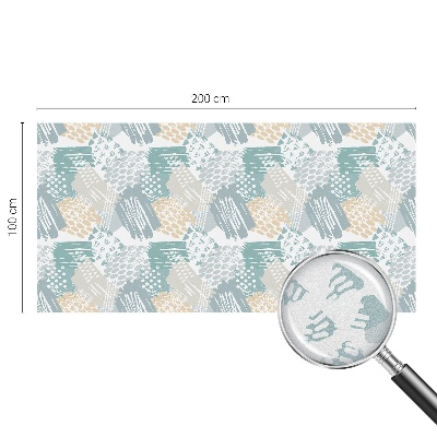 Dekorationsfolie til vindue mod indkig Abstrakt mosaik