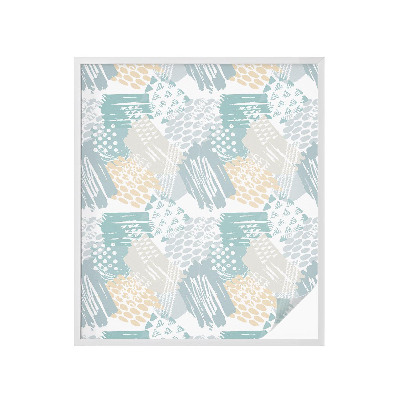 Dekorationsfolie til vindue mod indkig Abstrakt mosaik