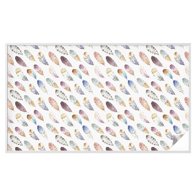 Selvklæbende vinduesfolie Boho fjer