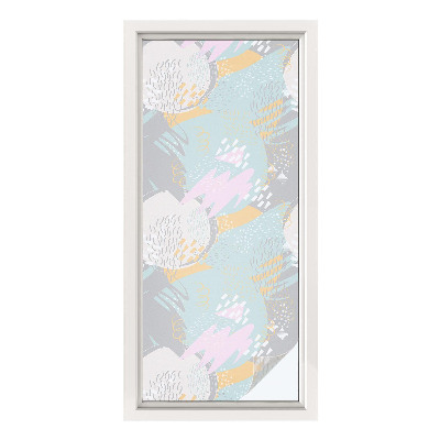 Dekorationsfolie til vindue mod indkig Abstrakt harmoni