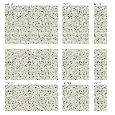 Vinduesfolie med mønster til afskærmning En idyllisk landsby