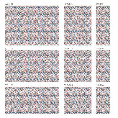 Vinduesfolie mod indkig med glasmaleri En blomsterfest