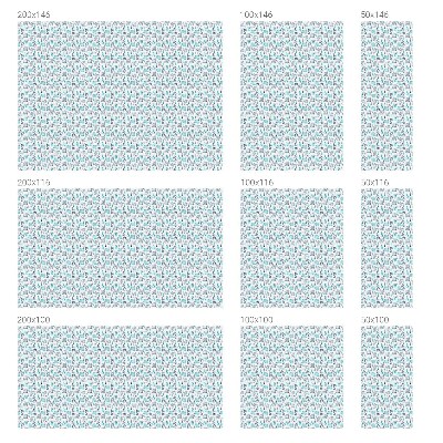 Mælkehvid vinduesfolie med motiv Maritim harmoni