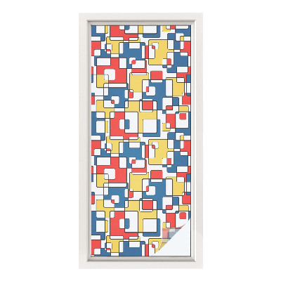 Selvklæbende vinduesfolie Geometriske former