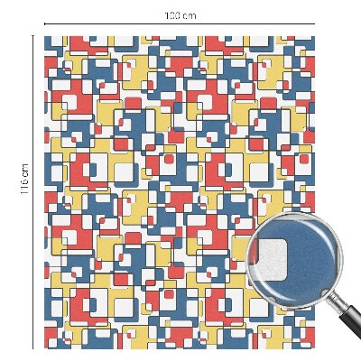 Selvklæbende vinduesfolie Geometriske former