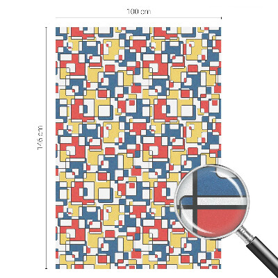 Selvklæbende vinduesfolie Geometriske former