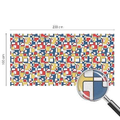 Selvklæbende vinduesfolie Geometriske former