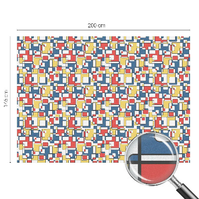 Selvklæbende vinduesfolie Geometriske former