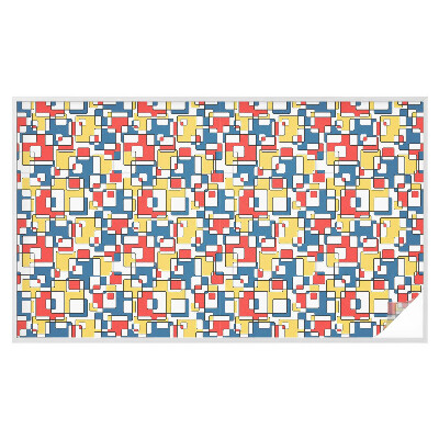 Selvklæbende vinduesfolie Geometriske former