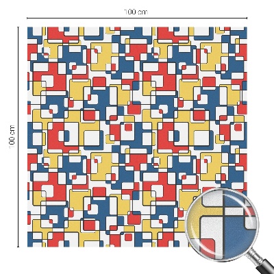 Selvklæbende vinduesfolie Geometriske former