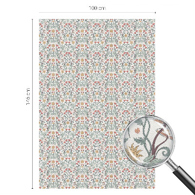 Dekorationsfolie til vindue mod indkig Ræveblade