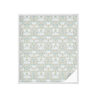 Dekorationsfolie til vindue mod indkig Hjorteblomster