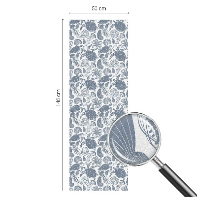 Selvklæbende vinduesfolie Havliv