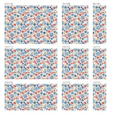 Vinduesfolie med mønster til afskærmning Krebs koraller