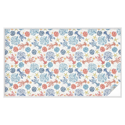 Vinduesfolie med mønster til afskærmning Krebs koraller