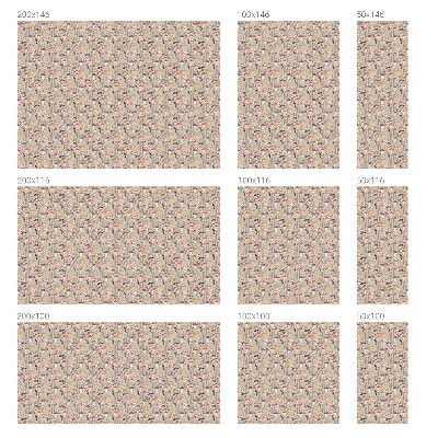 Dekorationsfolie til vindue mod indkig Skovmønster