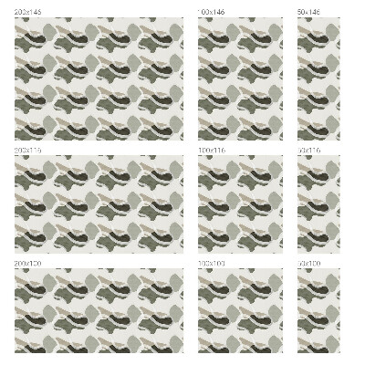 Mælkehvid vinduesfolie med motiv Organisk mønster