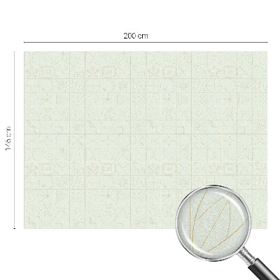 Selvklæbende vinduesfolie Geometrisk mosaik