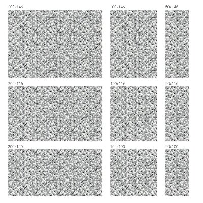 Vinduesfolie mod indkig med glasmaleri Botanisk motiv