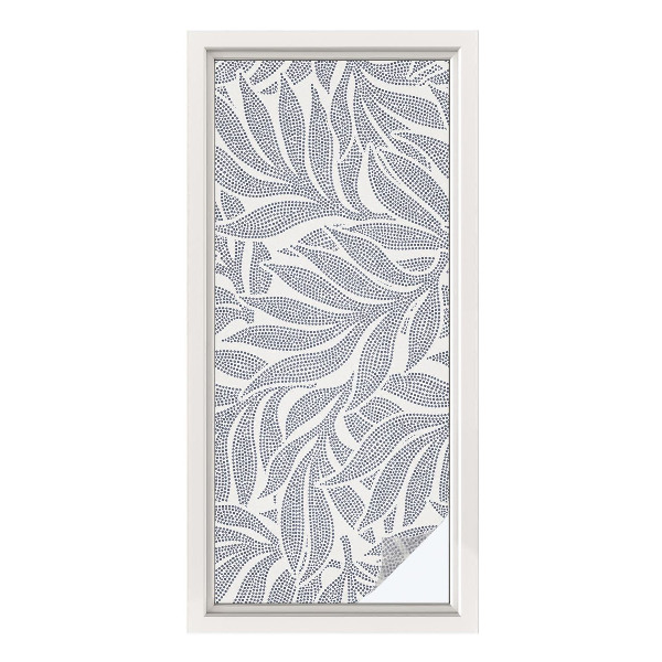 Selvklæbende vinduesfolie Bladdråber