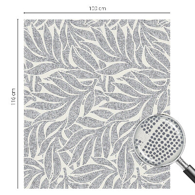 Selvklæbende vinduesfolie Bladdråber