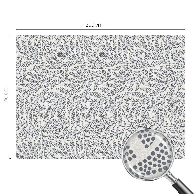 Selvklæbende vinduesfolie Bladdråber