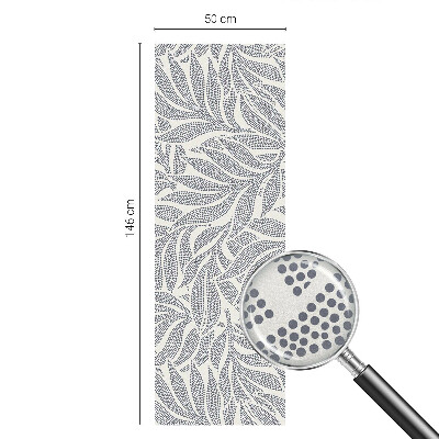 Selvklæbende vinduesfolie Bladdråber