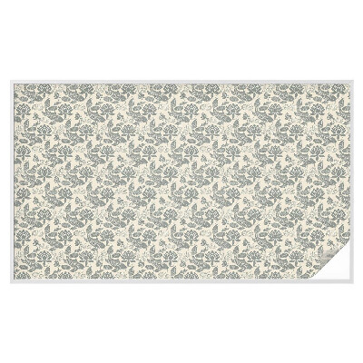 Mælkehvid vinduesfolie med motiv Orientalsk mønster