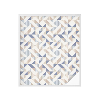 Dekorationsfolie til vindue mod indkig Geometriske mønstre