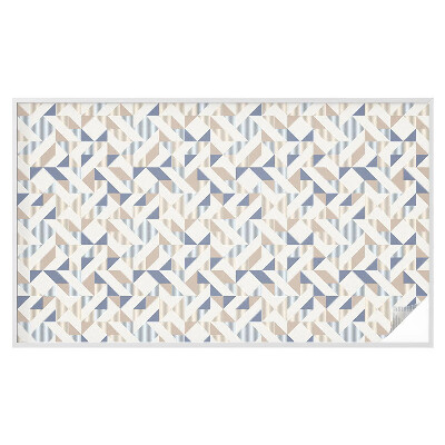 Dekorationsfolie til vindue mod indkig Geometriske mønstre