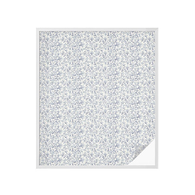 Selvklæbende vinduesfolie Blomstermønster