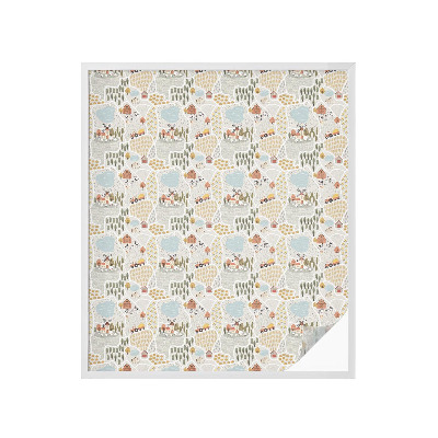 Selvklæbende vinduesfolie En idyllisk landsby