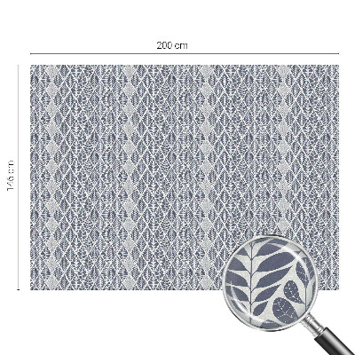 Selvklæbende vinduesfolie Mønstrede blade