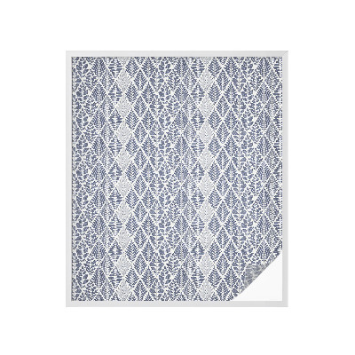 Selvklæbende vinduesfolie Mønstrede blade